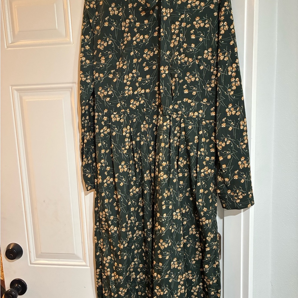 Floral Long Sleeve Dress